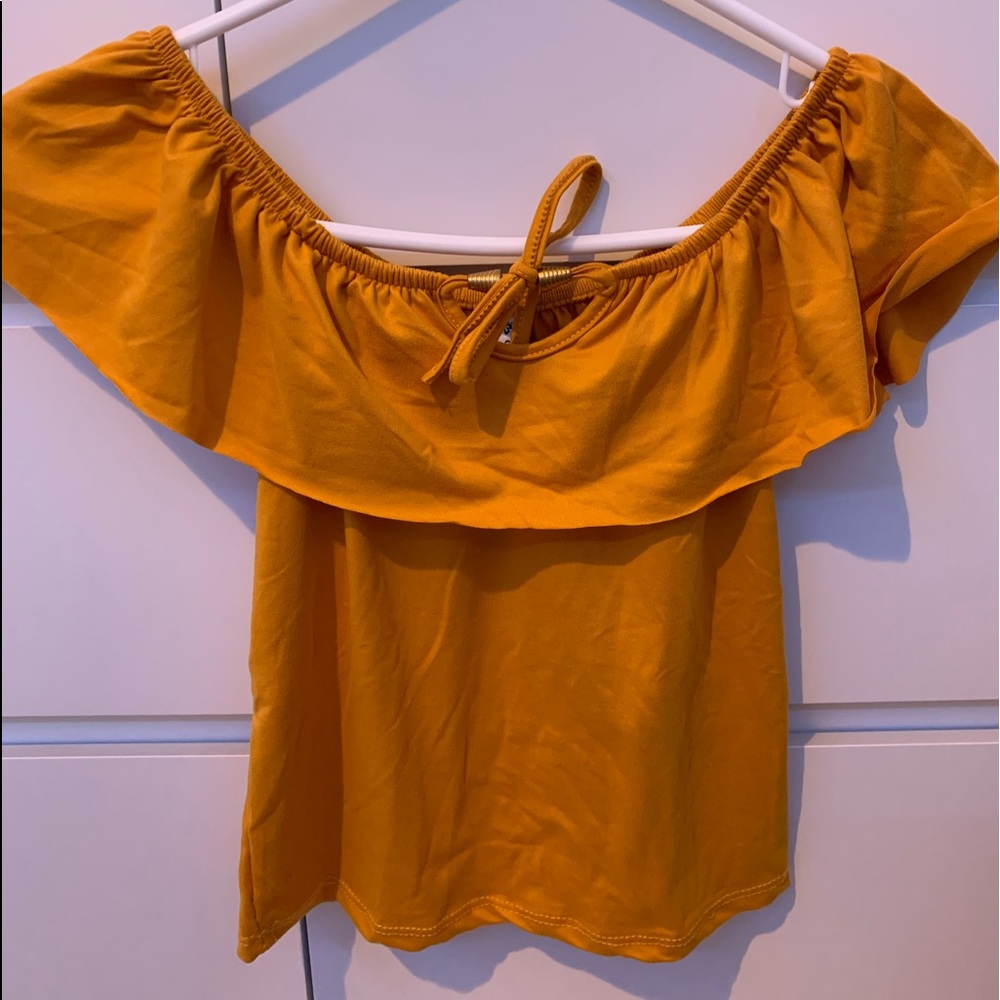 Off the shoulder top